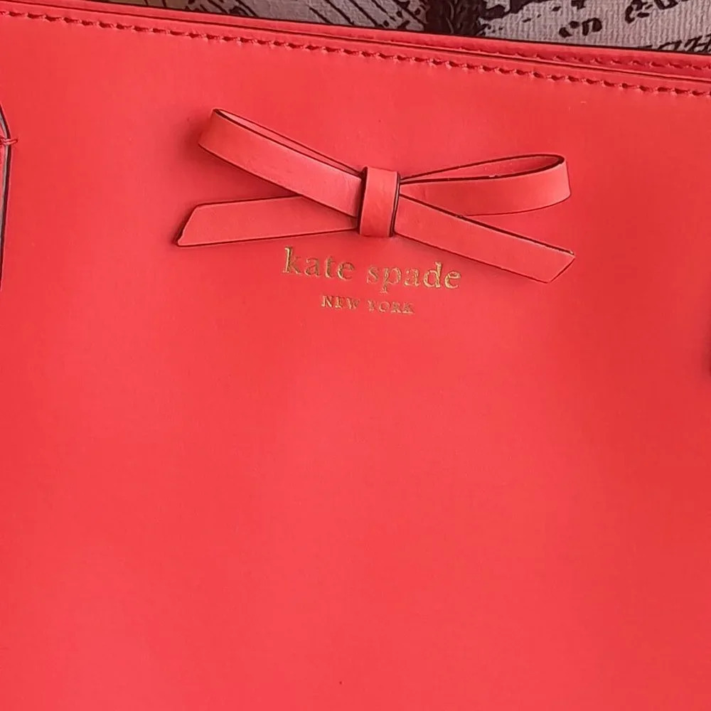 Kate Spade Sawyer Street Tote Geranium NWT - Picture 4 of 12